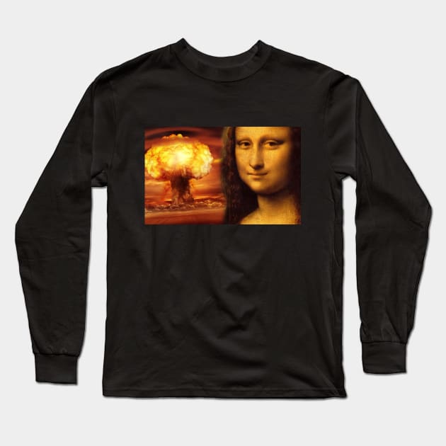 Disaster Girl: Renaissance Long Sleeve T-Shirt by SteelWoolBunny